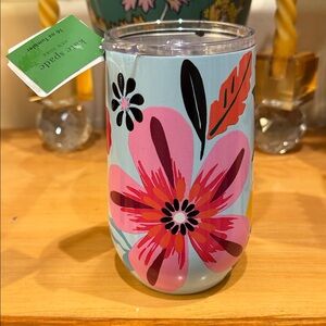 Kate Spade Floral Tumbler